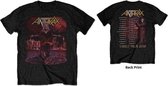 Anthrax - Bloody Eagle World Tour 2018 Heren T-shirt - S - Zwart