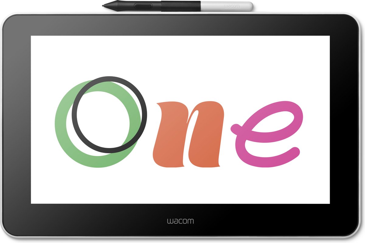 Wacom One 13 - Grafische tablet met IPS scherm - Wit