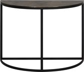 Light & Living Peto Side table - Antiek Brons/Zwart - 100x42x76 cm