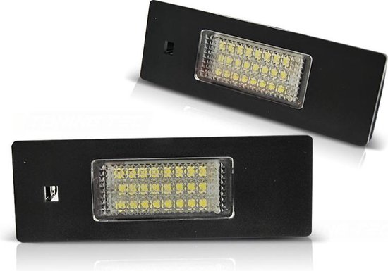 Feux De Plaque D'Immatriculation LED Pour BMW Et Mini – SMD 6000K Blanc, Sans Erreur Canbus, Plug & Play | Remplacement Brillant - 7