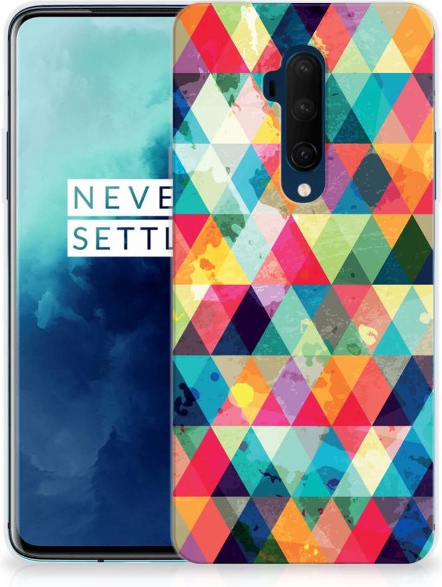 OnePlus 7T Pro TPU bumper Geruit