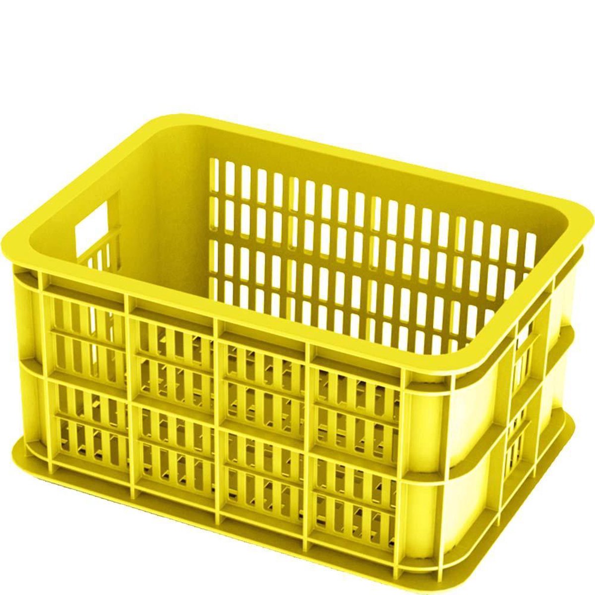 Basil Crate S Fietskrat - Lemon - 25 Liter | bol.com