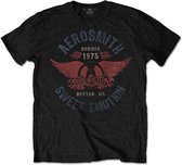 Aerosmith Heren Tshirt -2XL- Sweet Emotion Zwart