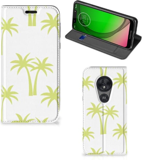Smart Cover Palmtrees pour Motorola Moto G7 Play