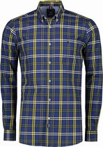 Lerros Lange mouw Overhemd - 29N1188 455 REAL BLUE (Maat: XL)