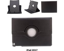 geschikt voor Apple iPad 9.7 2017 / 2018 Luxe Leren Hoes met Auto Wake Functie en 3 Standen – Binnenkant Gemaakt van Zijdezacht Microvezel – Lederen Hoes / Case / Hoesjes / Cover / Hoesje
