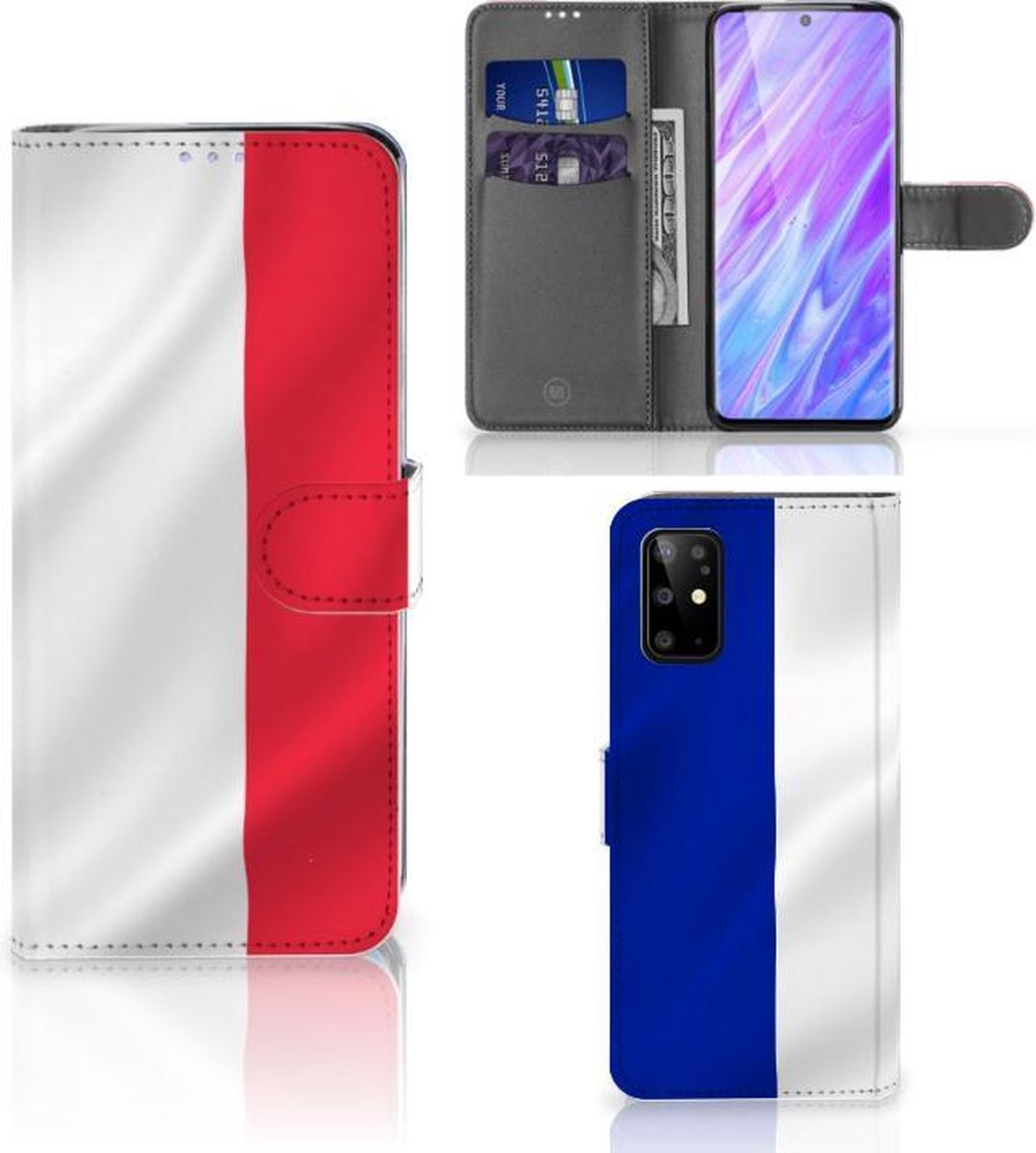 Samsung Galaxy S20 Plus Bookstyle Case Frankrijk