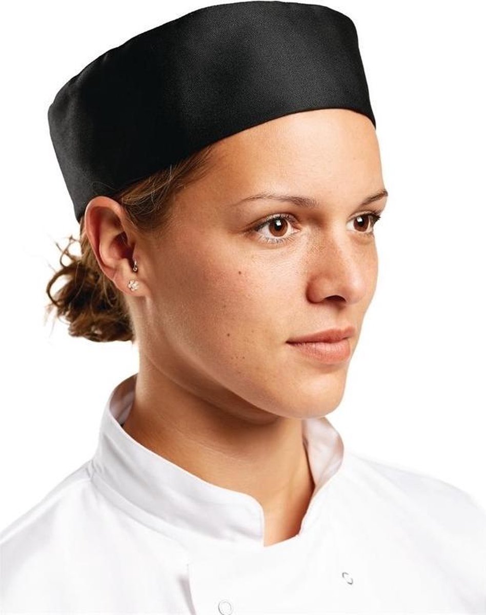 Whites skullcap zwart
