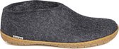 Glerups Schoen met rubber zool-Zwart-48
