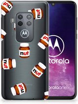 Motorola One Zoom Siliconen Case Nut Jar