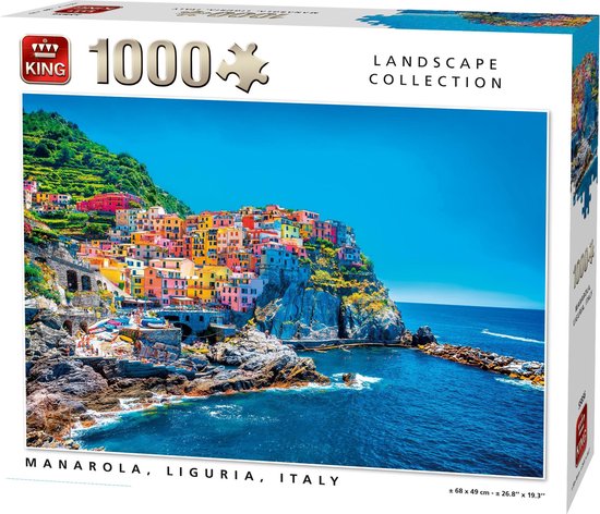 Puzzle 1000 pièces MANAROLA, LIGURIE, ITALIE