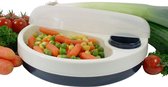 Assiette Chauffante Able2 Ergovita - Ø 22 cm - Bleu