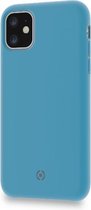 Celly Leaf Silicone Back Cover Apple iPhone 11 Blauw