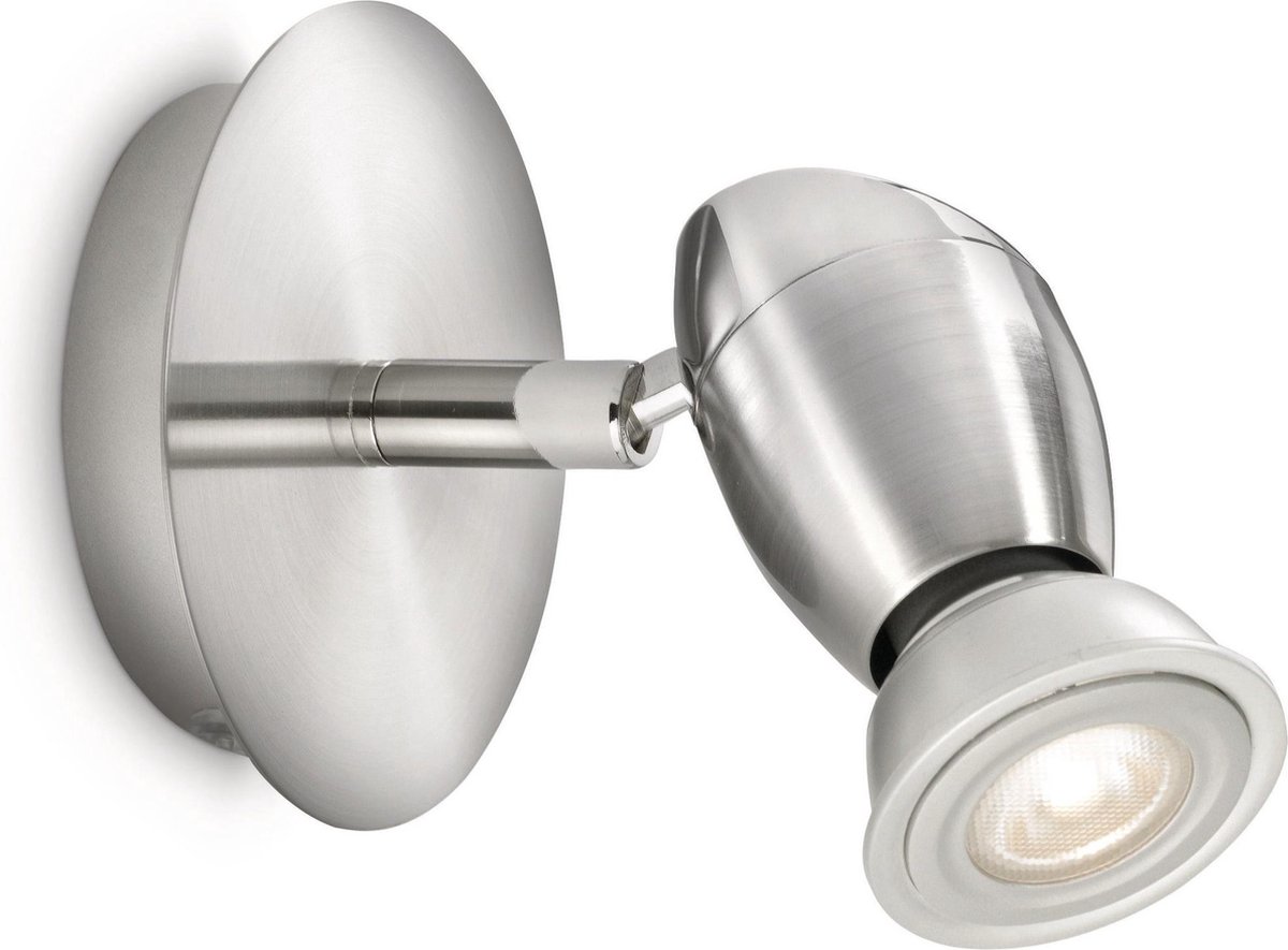 Philips myLiving Chestnut - Wandspot - Nikkel