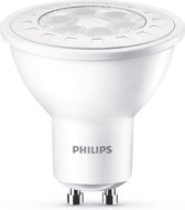 Philips 6,5W (65W) Niet-dimbare spot, wit met GU10-fitting