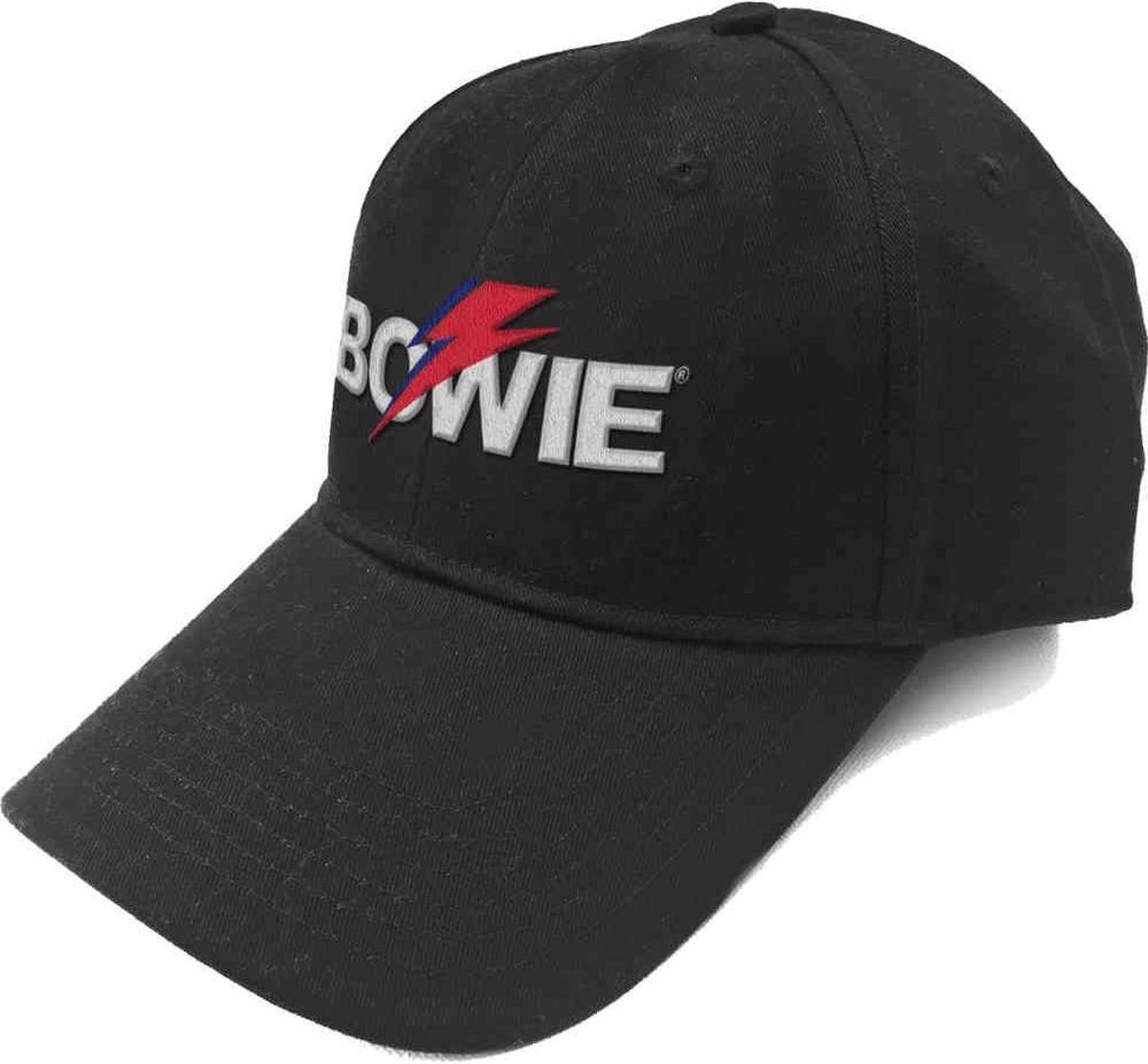 David Bowie Baseball pet Aladdin Sane Bolt Logo Zwart