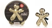Mr&Mrs Fragrance autoverfrisser Niki Metallic Goud - Oriental