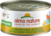 Almo Nature - Poulet et fromage - Nourriture pour chats - 24 x 70 g