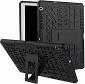 Huawei Mediapad T3 10 - Schokbestendige Back Cover - Zwart