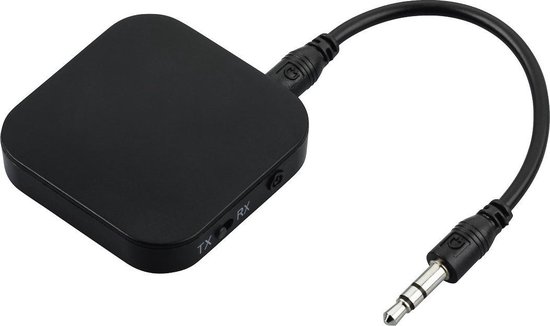 HAMA Bluetooth®-Audio-Sender/Empfänger, 2in1-Adapter, Schwar |