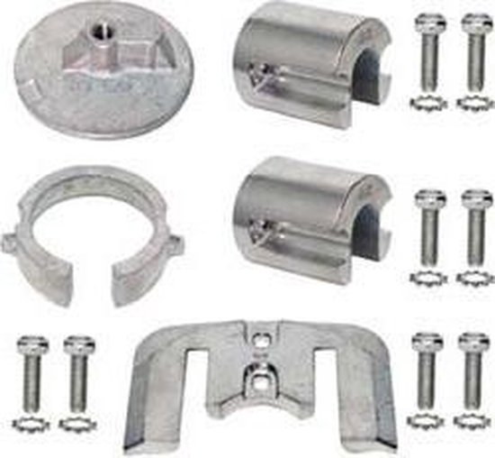 Jeu D'anodes En Aluminium Mercruiser Pour Bravo 1 - Neuf