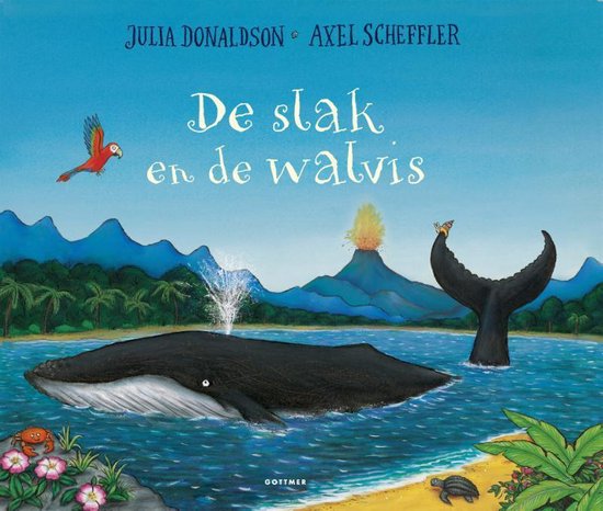 Boek cover De slak en de walvis van Julia Donaldson (Hardcover)