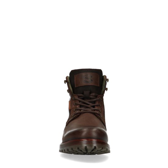 Sacha Heren Bruine leren veterboots Maat 43 Sacha Heren Bruine leren veterboots Maat 43