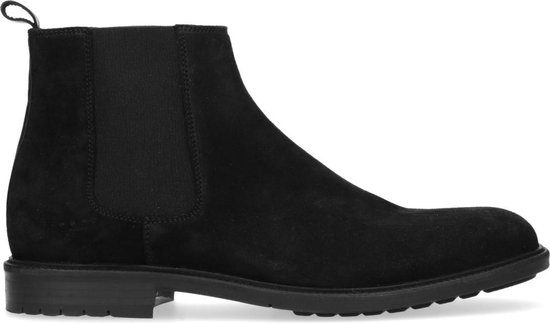 Sacha - Heren - Zwarte suède chelsea boots - Maat 41 | Bestel nu!