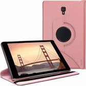 Ntech Hoes Geschikt voor Samsung Galaxy Tab A 8.0 (2017) T380 draaibaar Hoes - Rose Goud