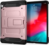 Spigen Tablet Hoes Geschikt voor iPad Pro 11 (2018) - Spigen Tough Armor Tech Backcover - Roze / Rose goud