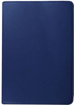 Samsung Galaxy Tab S2 (9.7) Lychee Rotary Stand Case Dark Blue