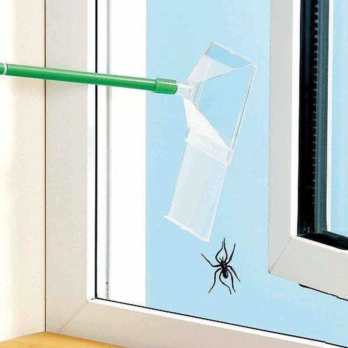 Attrape-insectes en aluminium clip pour araignée cafard portatif