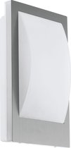 EGLO Verres-c Wanlamp voor buiten - Roestvrijstaal - Wit - E27 - LED 9W