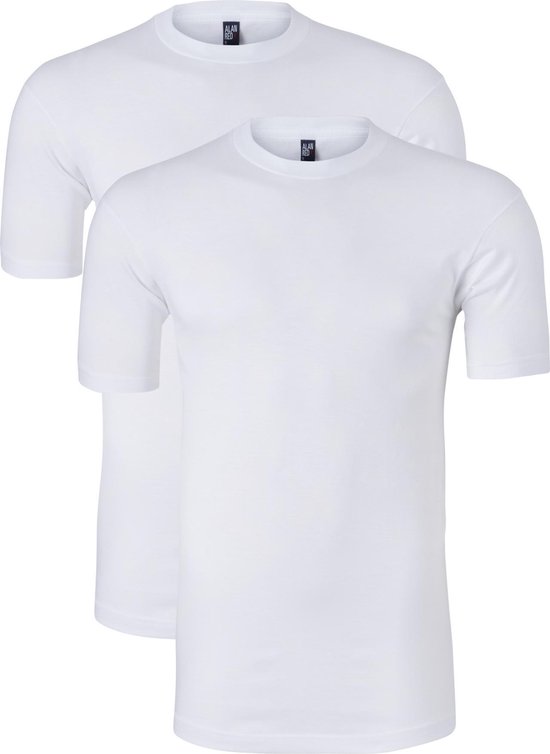 Alan Red T-Shirt West- Virginia White (Two Pack