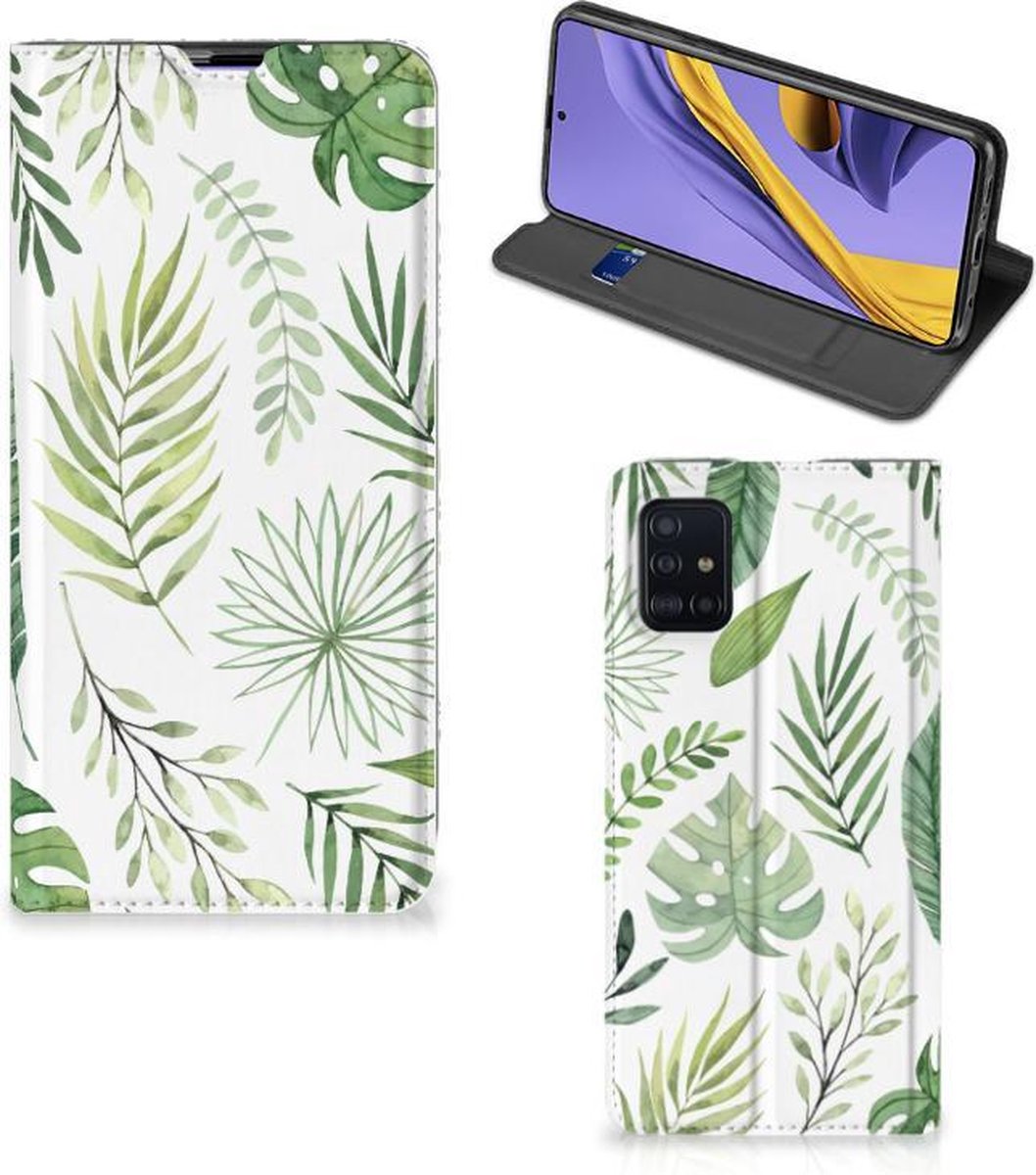 Samsung Galaxy A51 Smart Cover Leaves