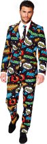 OppoSuits Badaboom - Mannen Zomer Kostuum - Gekleurd - Carnaval - Maat 50