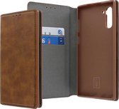 Samsung Galaxy Note 10 Bookcase hoesje - CaseBoutique -  Bruin - Kunstleer