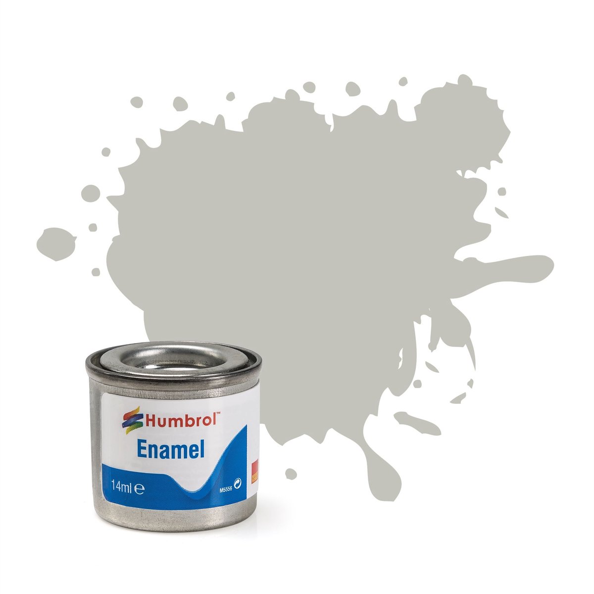 Humbrol Emailleverf Mat - 14 ml - No. 28 Camouflage Grey
