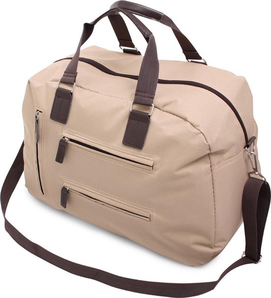 Norlander 8300 Weekendtas Xperience / Reistas / 46 x 30 x 22 cm / 30 liter / Beige