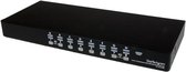 StarTech 16-poort 1U-Rack USB KVM-switch met OSD en Bekabeling