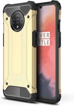 Lunso - Armor Guard hoes - OnePlus 7T Pro - Goud