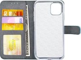 iPhone 11 Pasjeshouder Bookcase  magneetsluiting - Blauw