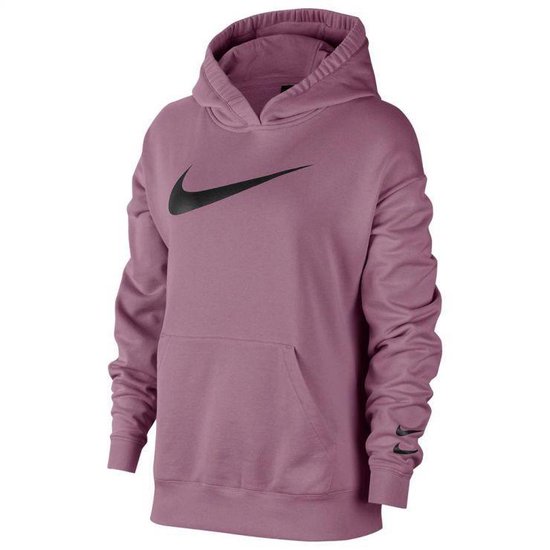 Nike Sportswear Swoosh sweater dames roze " | bol