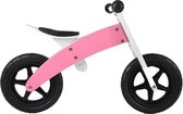 Bandits & Angels houten loopfiets Prinses wit 2 in 1 - roze/wit