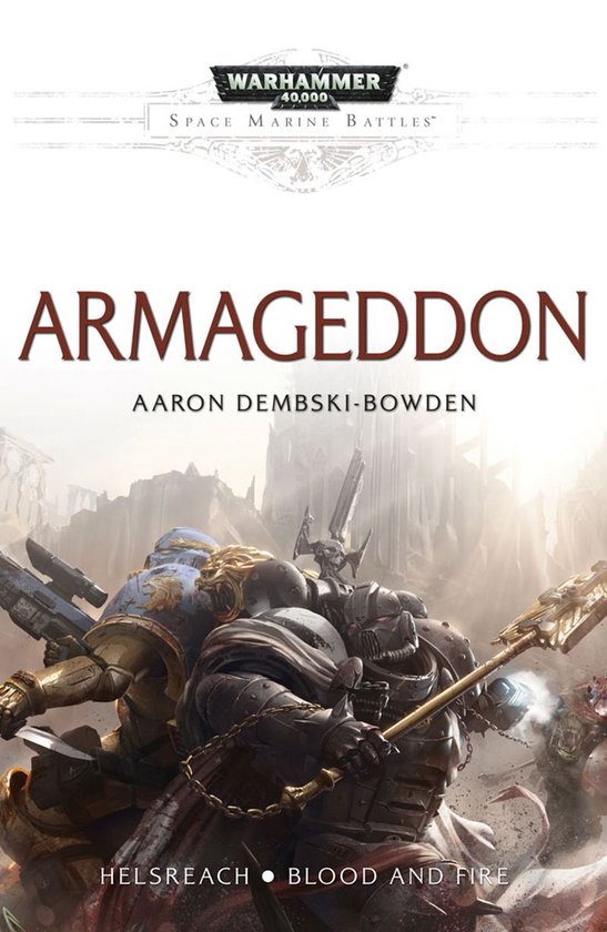 Space Marine Battles: Warhammer 40,000 - Armageddon - cover
