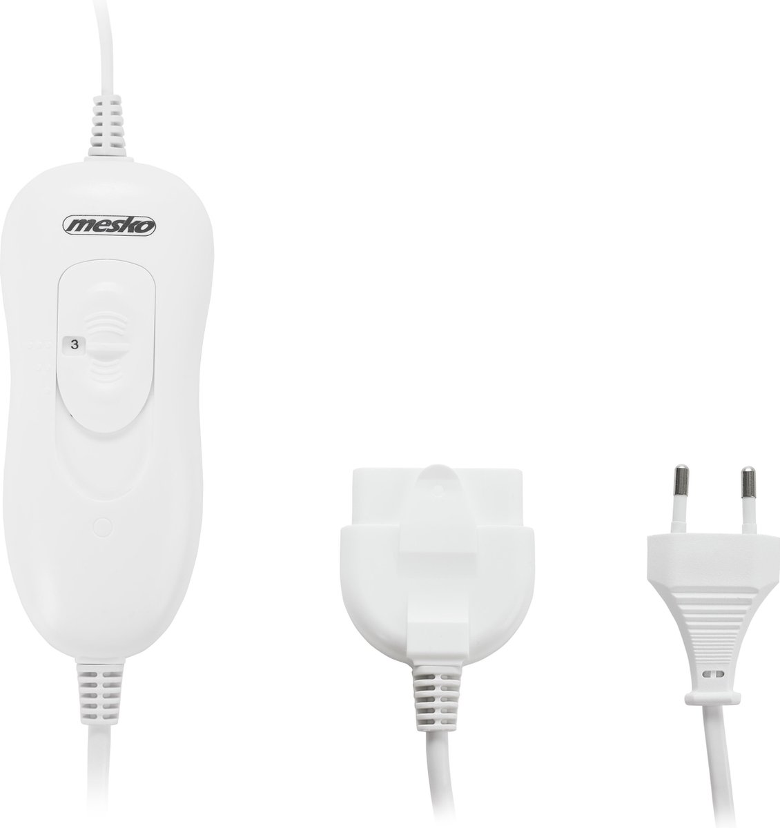 ADLER Elektrische Deken MS 7420 120 Watt 2 Persoons Wit - afbeelding 2