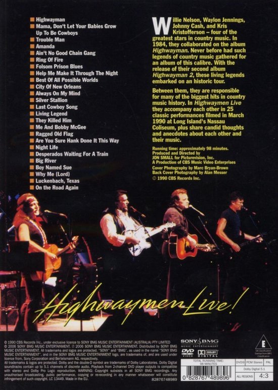 Highwaymen - Live