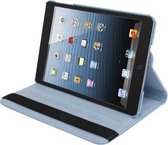 Apple iPad Mini 3 (2014) Hoes - Mobigear - 360 Rotating Serie - Kunstlederen Bookcase - Blauw - Hoes Geschikt Voor Apple iPad Mini 3 (2014)