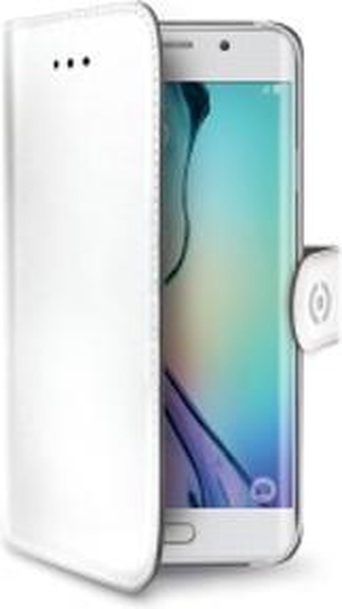 Samsung Galaxy S6 Edge Wallet case - Wit
