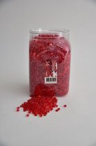 Bloemisterij Vulmateriaal - Kristal Deco Red 1,5 Kg - Color 14